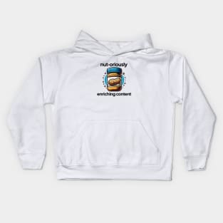 Peanut Butter Sandwich Vintage Yummy Kawaii Breakfast Toast Kids Hoodie